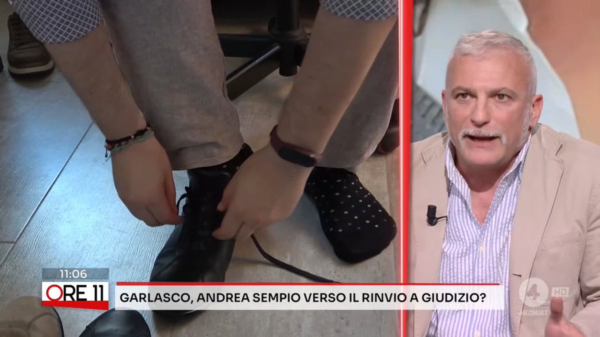 "Io la prova di Cenerentola non la voglio nemmeno commentare perché non è scientifica". Le parole di Oscar Ghizzoni a #ORE11 sul video della perizia della difesa Sempio sull'impronta delle scarpe incompatibile.