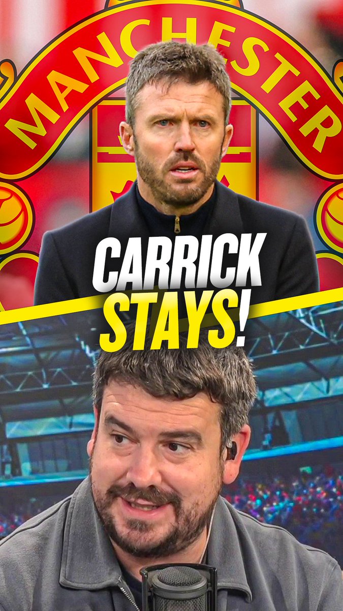👀 "It feels like a stay of execution!" 😬 "It will be fascinating to see how the Man Utd players react to this!" Alex Crook breaks down Man Utd's decision to keep Michael Carrick for their game against Chelsea