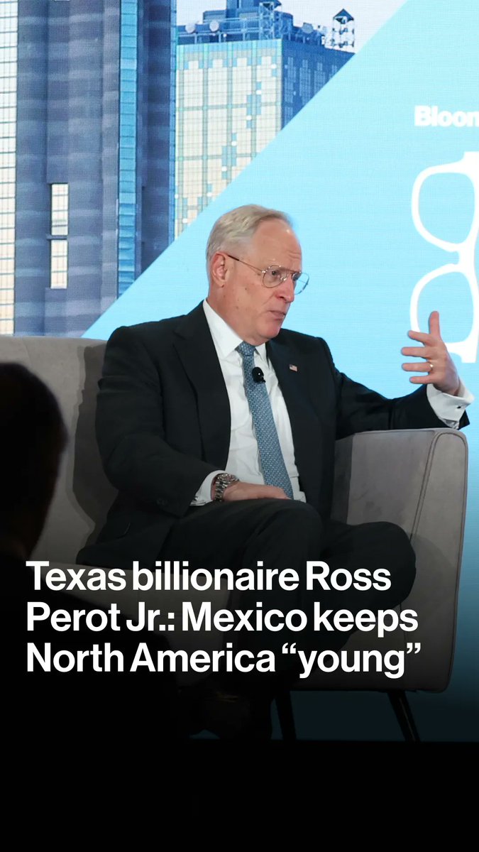 “China doesn’t have a Mexico. Europe doesn’t have a Mexico. We do.” Texas billionaire Ross Perot Jr. says a fully integrated North America has the demographics and resources needed to compete globally, calling Mexico key to the region’s ability to “grow and prosper." He spoke at Bloomberg Invest Dallas