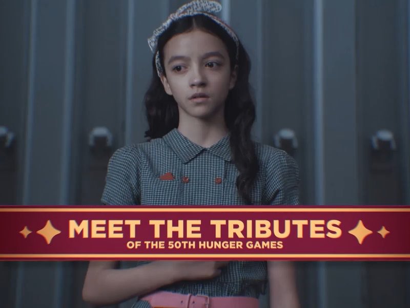 PRESIDENT SNOW INTRODUCES THE TRIBUTES OF THE 50TH HUNGER GAMES! Capitol TV has released a new "Meet the Tributes" broadcast from The Hunger Games: Sunrise on the Reaping, featuring Ralph Fiennes as President Coriolanus Snow. The video gives us new footage of tributes from across Panem at their reapings, including Haymitch, Maysilee, Louella, Wyatt, Ampert, Panache, Silka, Wellie, Kerna, Hull, Maritte, Ringina, Clayton, and more. Welcome to the Second Quarter Quell.