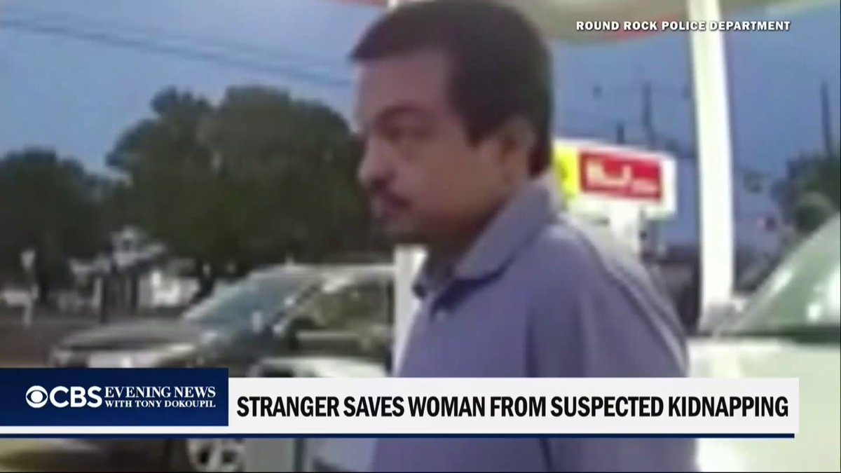 A woman held captive for more than 24 hours quietly asked a stranger for help at a Texas gas station, police say. The good Samaritan called 911, leading officers to arrest a 29-year-old man accused of aggravated kidnapping.