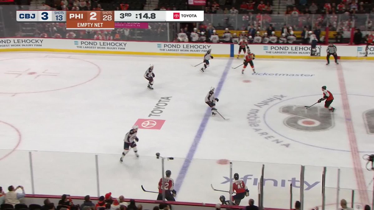 AIN’T OVER ’TIL IT’S OVER. #CBJvsPHI | #LetsGoFlyers