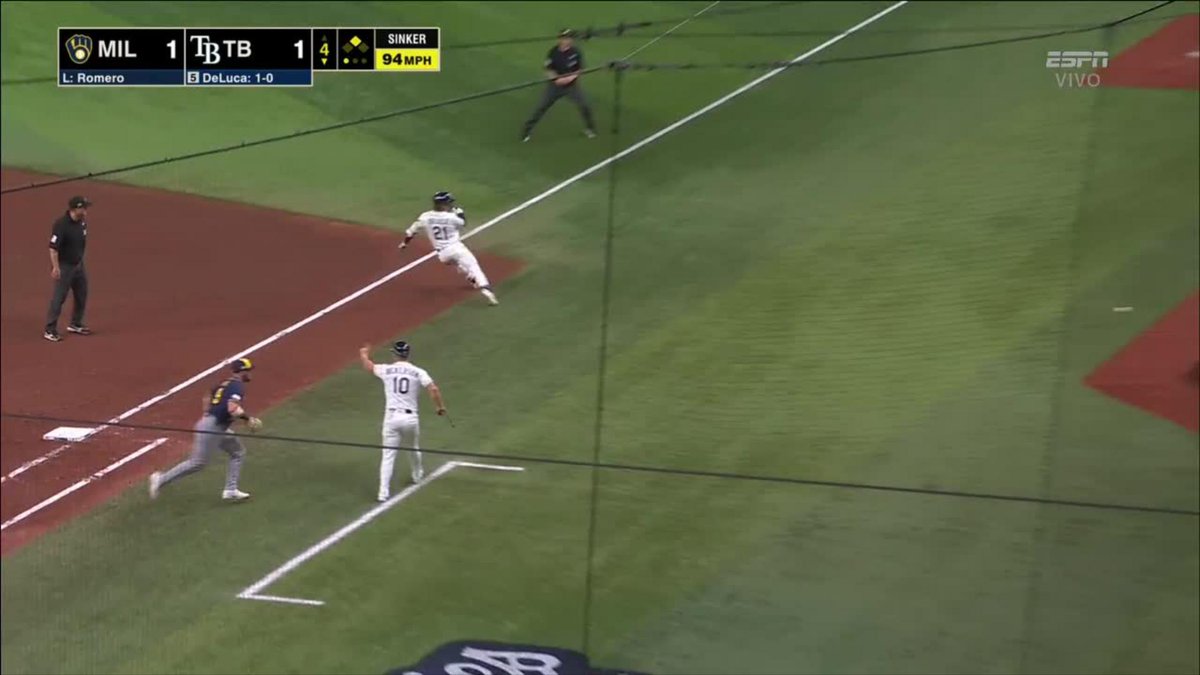 ¿QUÉ PASÓ AQUÍ? Caminero escapa, Hamilton no lo tocó y comete error 🤯⚾