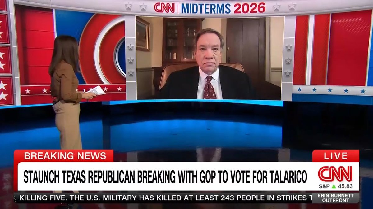 Former TX Chief Justice and long Republican Thomas Phillips explains why he’s breaking party lines to back Democrat James Talarico for U.S. Senate over Ken Paxton, calling Talarico a candidate “who wants to be representative of all Texans.”