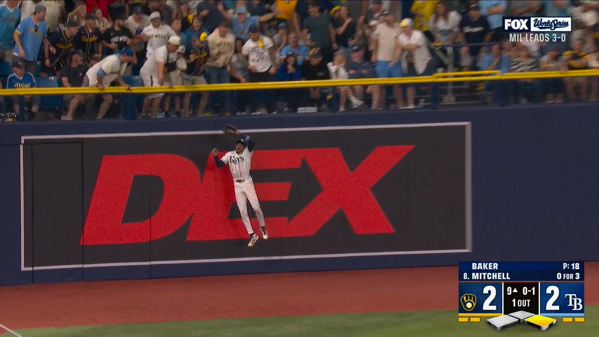 Chandler Simpson at the wall!