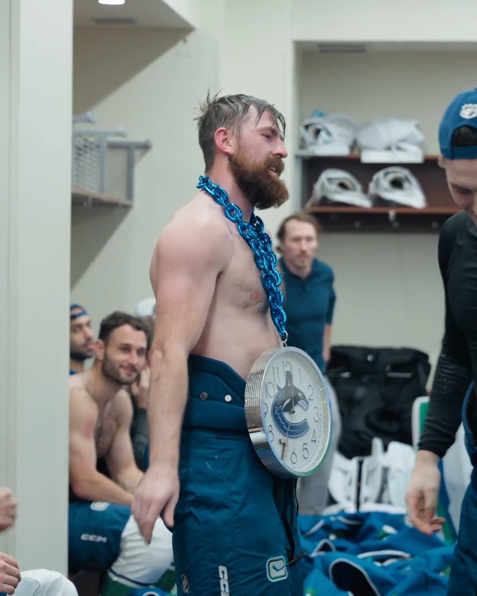 The overtime hero gets the clock. 🕰️