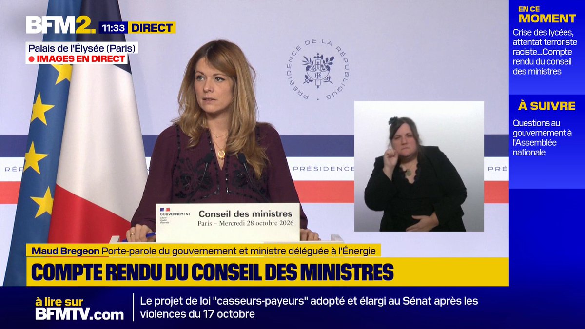 💬 "Vous avez votre vidéo pour vos réseaux sociaux" Vif échange entre Maud Bregeon et un journaliste indépendant au sujet des manifestants blessés en marge des mobilisations #BFM2