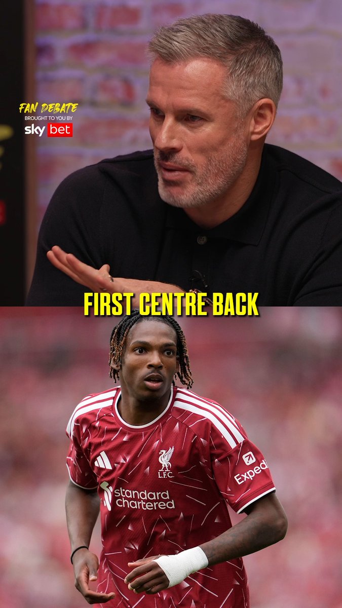 "He's starting to look after Virgil van Dijk!" 🤝 Jeremy Jacquet has two big fans in Jamie Carragher and Gareth! How impressed have you been? 🔴