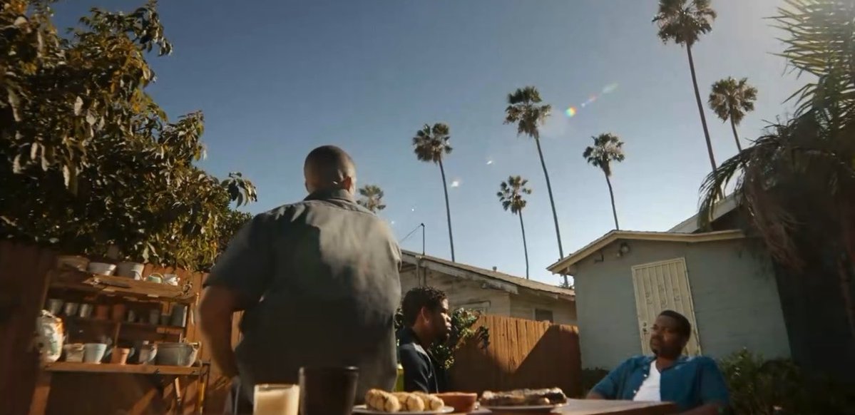 Big Daddy tells Leon &amp; James the story of how he came to California from Parrish LA during the jim crow era #TheDropFX #SnowfallSaga