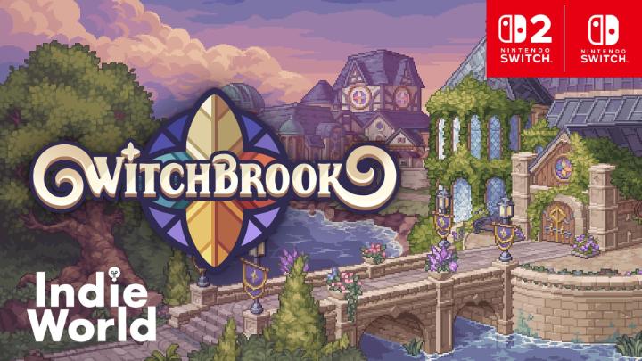 Discover magic and mystery when Witchbrook opens its doors on Jan 28, 2027! Coming to Nintendo Switch 2 and Nintendo Switch. #IndieWorld ✨Witchbrook ✧ Wishlist now!