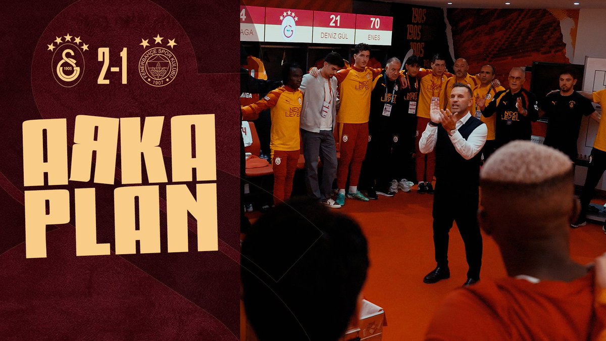 Bizim dizinin yeni bölümü geldi. 🍿 🎥 2-1 galibiyetimizle sonuçlanan Fenerbahçe maçının hiçbir yerde izleyemeyeceğiniz en özel görüntülerinden oluşan #ArkaPlan içeriği, YouTube Katıl Sarı-Kırmızı Paket ve GSPlus Premium üyelerine özel olarak YAYINDA! 🙌 📺 En özel anların tamamını izlemek için: 👉 👉