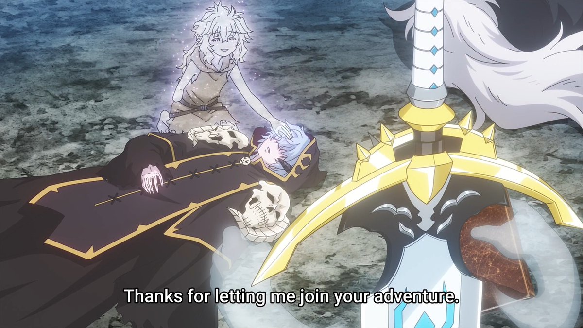 TO SOON BRO! SHE WAS SO COOL! Reincarnated as a Sword 2x05