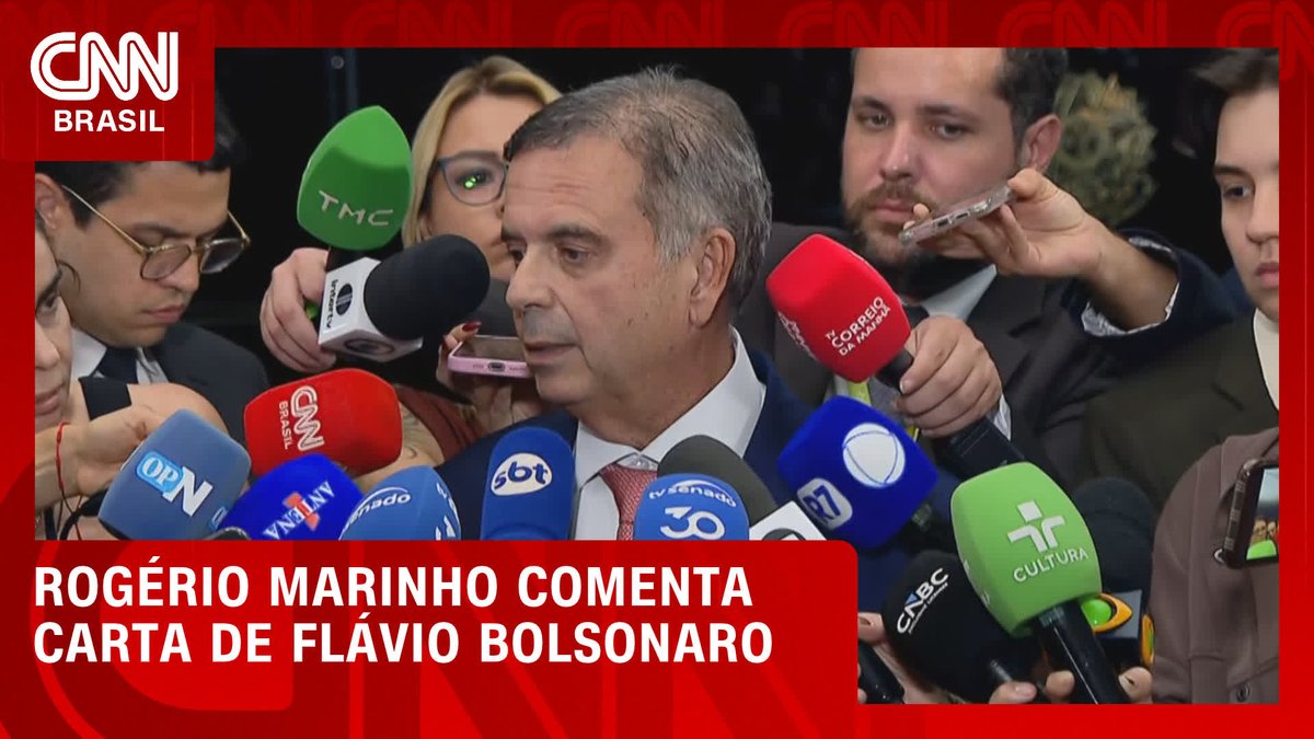Rogério Marinho comenta carta de Flávio; assista #HoraH