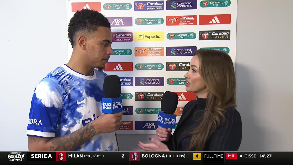 “Playing Liverpool at Anfield, it’s difficult.” 👀 Chelsea’s Morgan Rogers after their loss to Liverpool in the Carabao Cup 😬