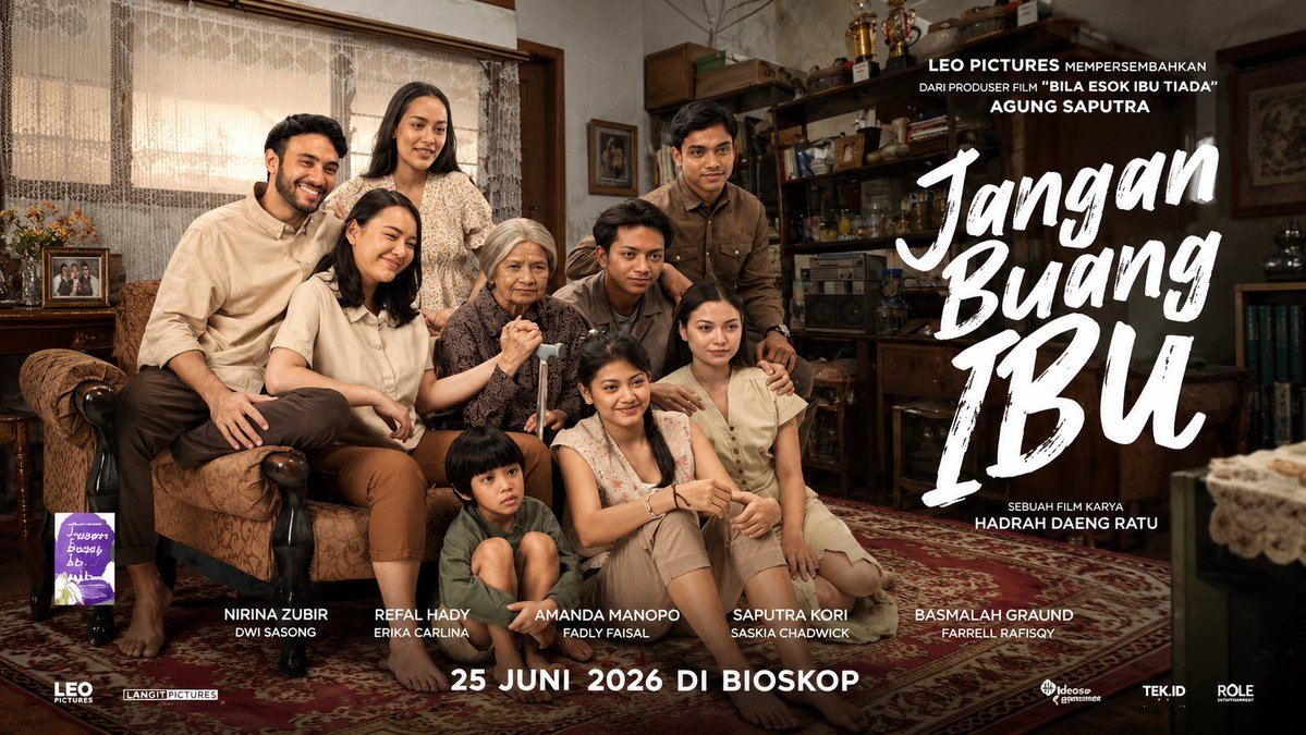 🎬 JANGAN BUANG IBU (2026) 🎭 Drama • Keluarga 🇮🇩 Indonesia Kisah mengharukan tentang seorang ibu yang harus menghadapi luka, pengorbanan, dan konflik keluarga. Sebuah cerita yang mengingatkan kita bahwa kasih sayang seorang ibu tak ternilai harganya. ❤️🥀