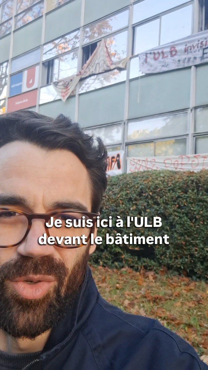 Si vous voulez comprendre ce qui se passe avec l'occupation du batiment P1 de l'ULB, regardez cette vidéo.