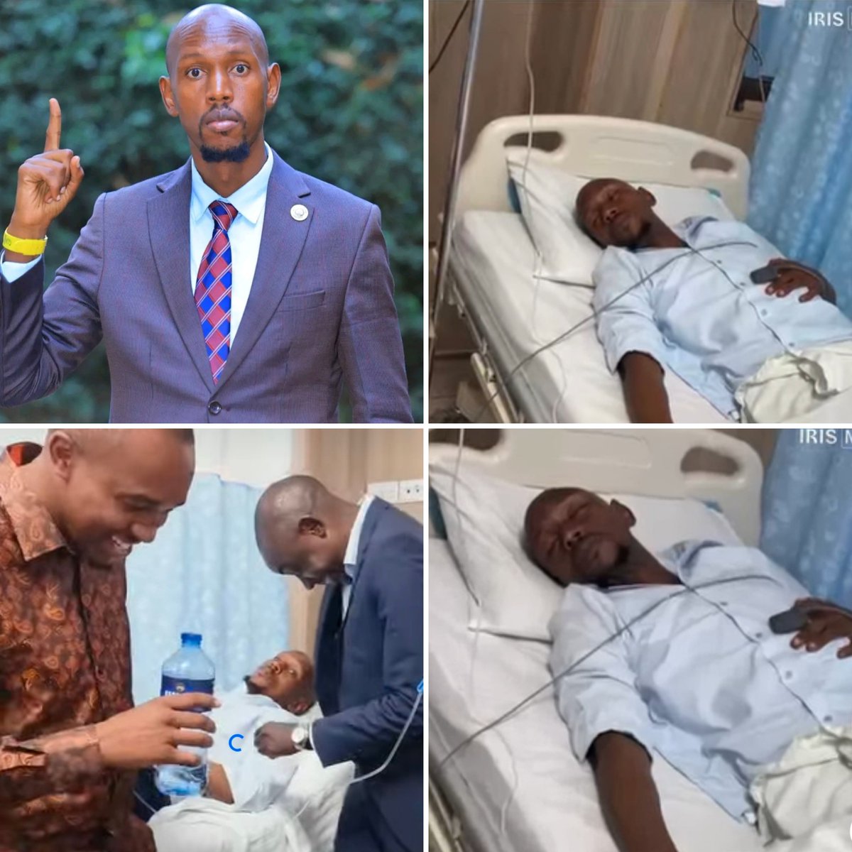 Geoffrey Mosiria believed to have been poisoned (food poisoning) and he's now admitted to hospital. This happened just days after he was suspended as Chief Officer for Public Participation, Citizen Engagement and Customer Service by Sakaja.
