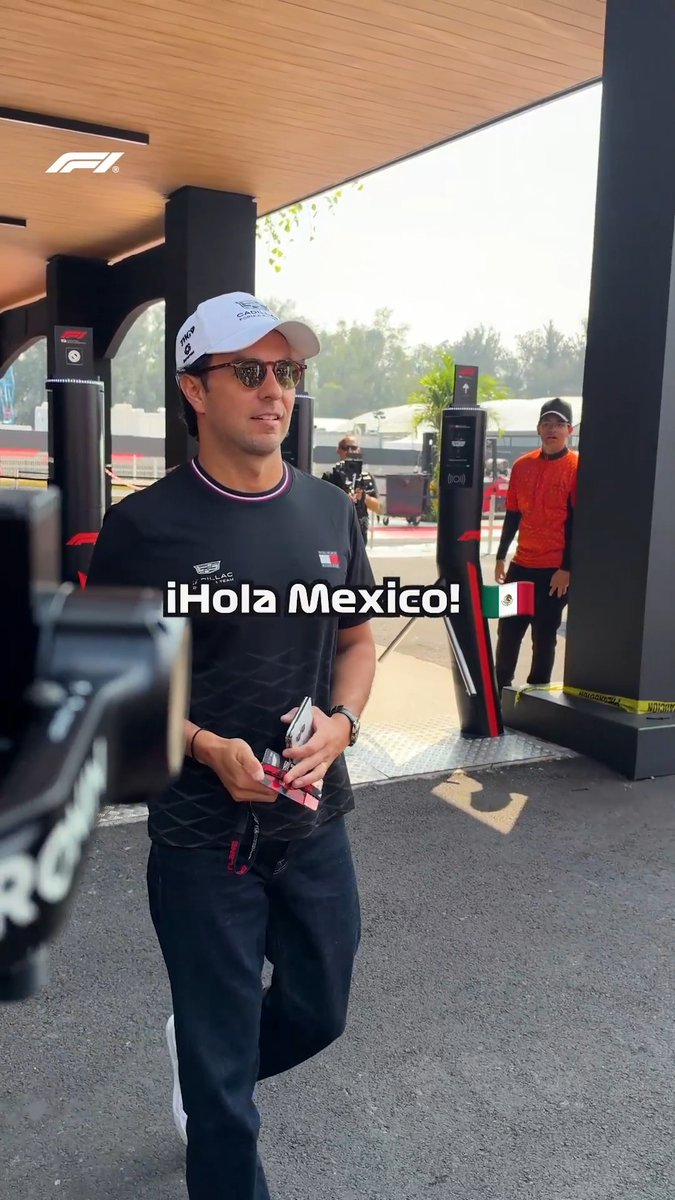Mexico City weekend... loading 🤩🇲🇽 #F1 #MexicoGP