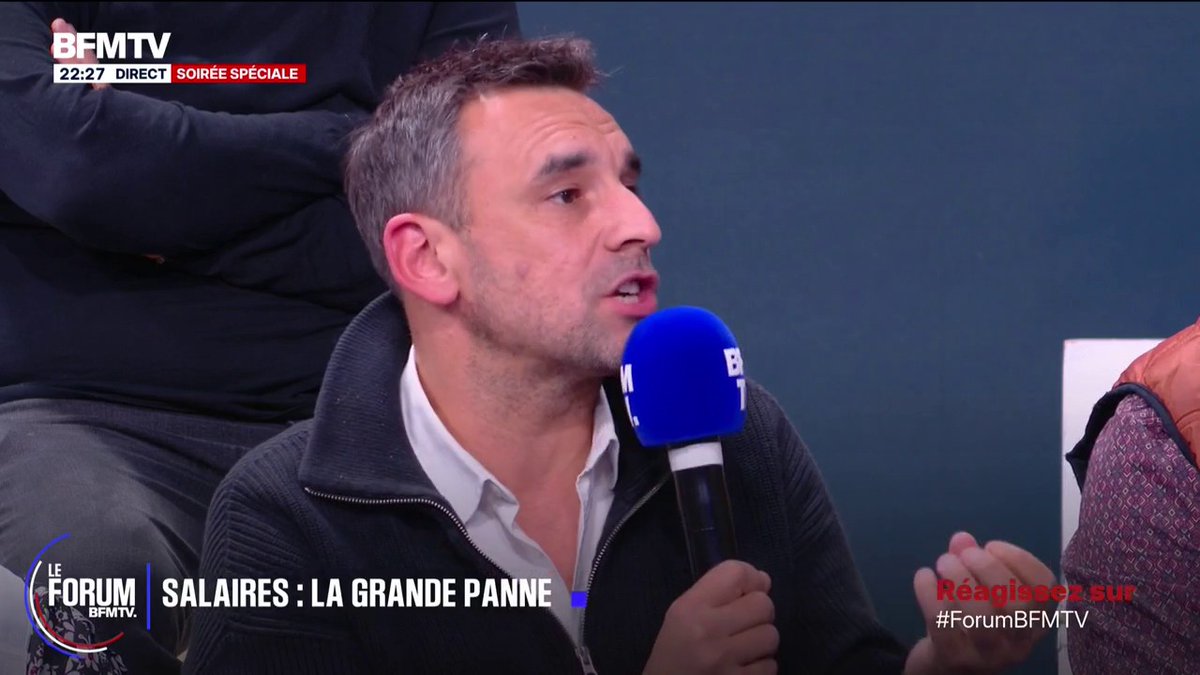 Salaires: "Il faut tailler dans le système social" pour augmenter les rémunérations, estime Maxime, propriétaire de six boulangeries dans l’Oise #forumbfmtv
