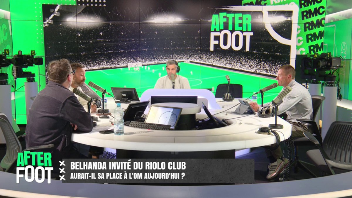 📺 Dans le "Riolo Club" (dispo sur la chaîne YouTube de l'After), Belhanda dit avoir le niveau pour être titulaire à l'OM. Kevin Diaz : "Entre le niveau au Qatar et la L1, il y a très très peu d'écart et t'es un bien meilleur joueur à 36 qu'à 26 ans."