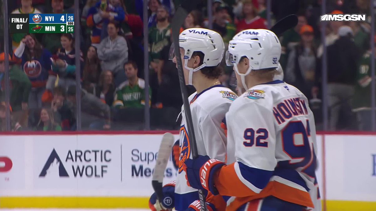 KAPRIZOV MISSES ON ONE END AND THEN SCHAEFER ENDS IT IN OVERTIME 🔥🚨