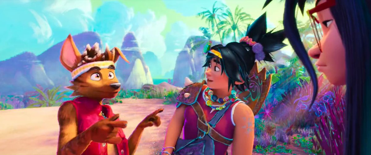 Just finally watched forgotten island this movie flopped what the hell it was good Raww is I rate it 10/10 movie, would watch it again in a heartbeat