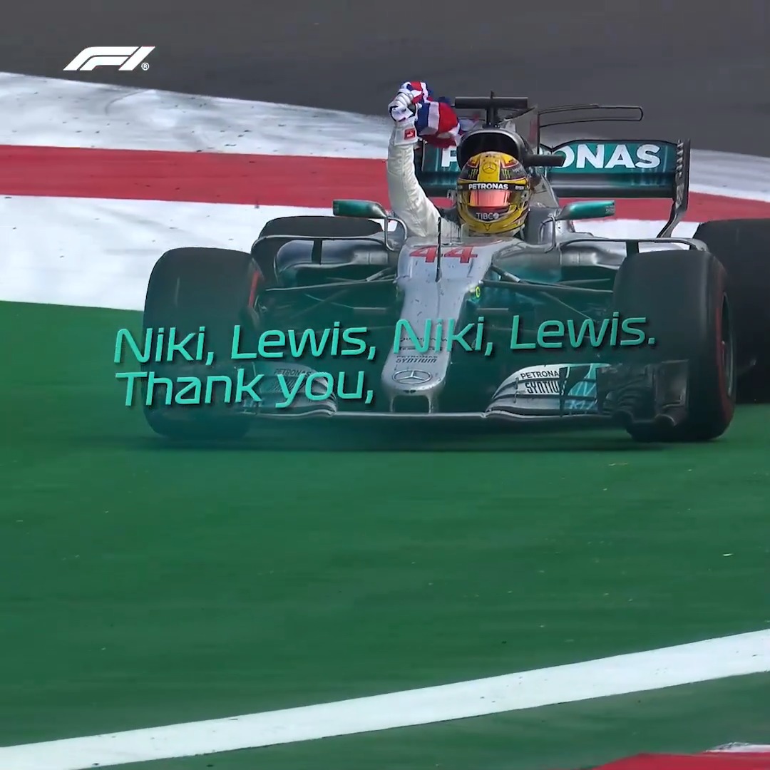 Lewis found it so nice clinching the Drivers' Title in Mexico, he did it twice! 😮💨🏆 #F1 #MexicoGP Lewis Hamilton