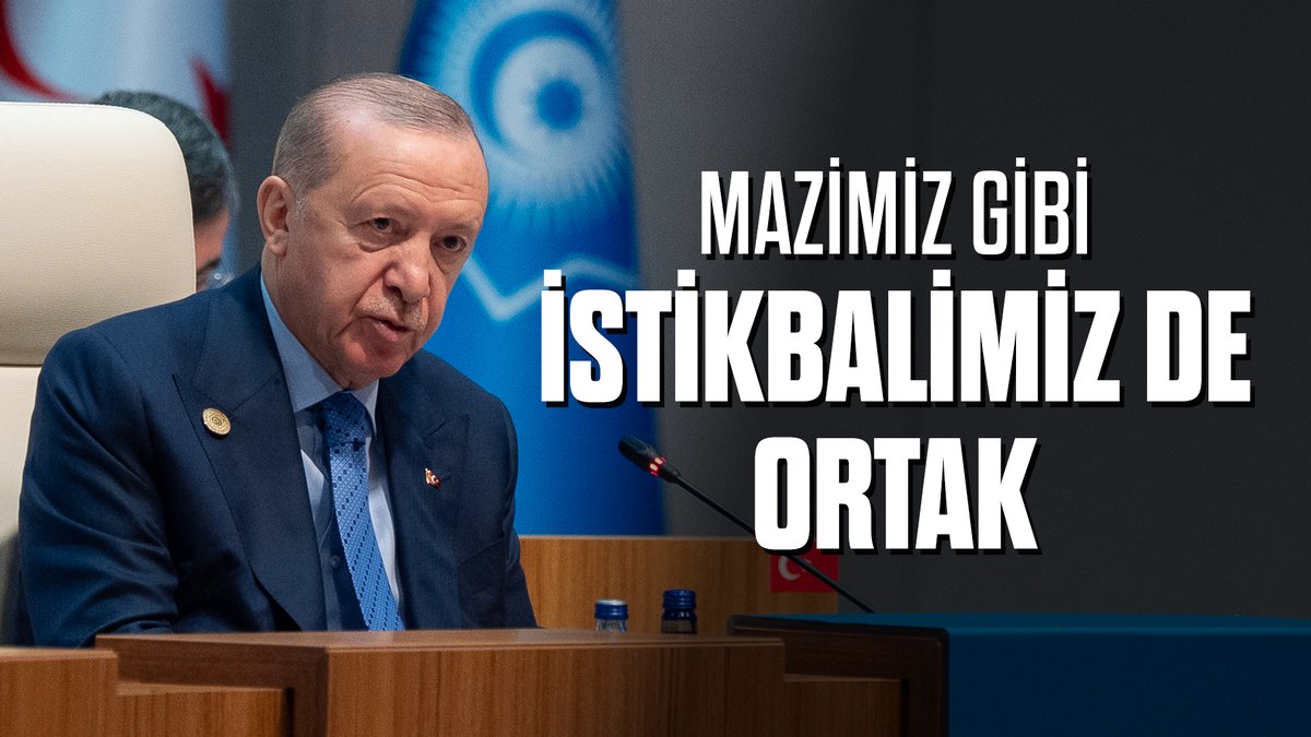Türk dünyasını doğudan batıya uzanan güçlü bir ticaret, ulaştırma ve enerji merkezine dönüştürmek bizlerin elindedir.
