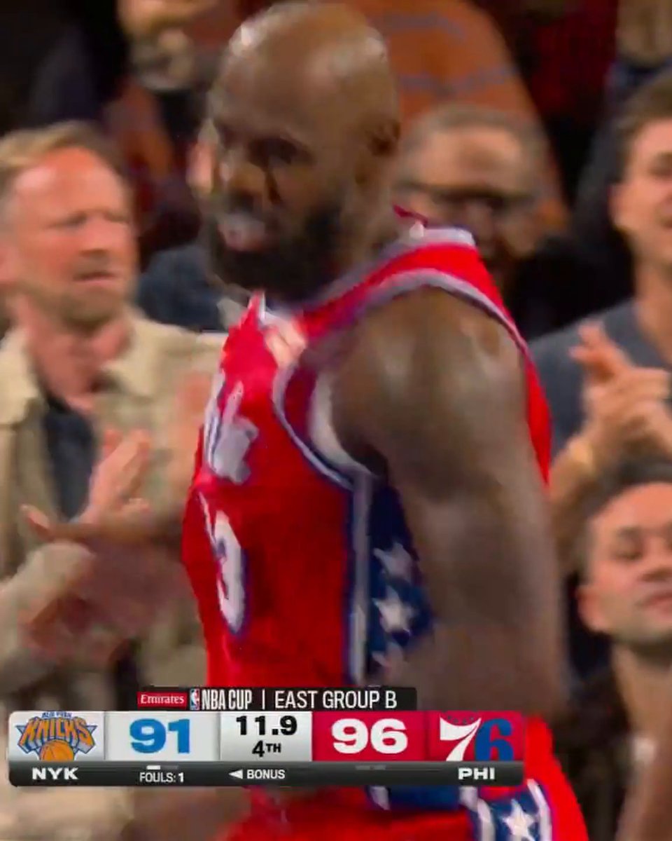VJ AND BRON CLUTCH 🤯 Sixers beat the Knicks again‼️