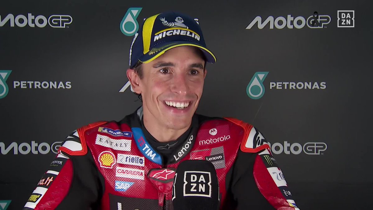 ¿Sintió Marc Márquez que Ogura peleaba por Aprilia? 🤔 🗣️ "El paddock es pequeño y se saben estas cosas" #MalaysianGP 🇲🇾 #MotoGP 🏁