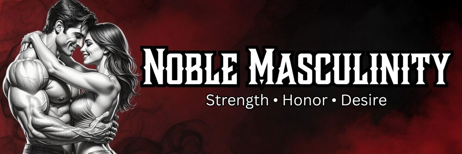 Noble Masculinity's banner