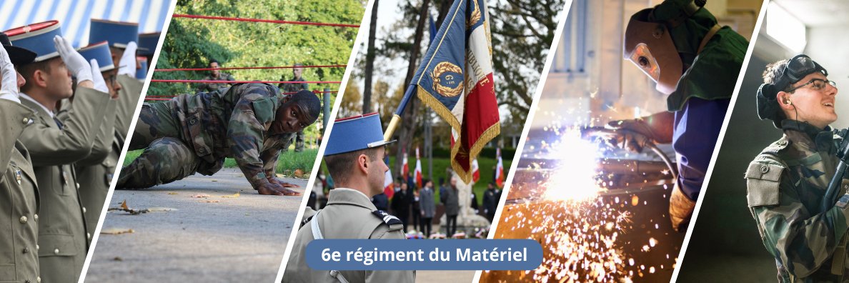 6e régiment du Matériel's banner