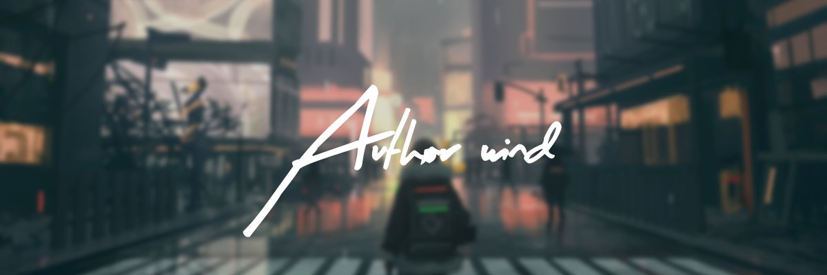 Author wind's banner