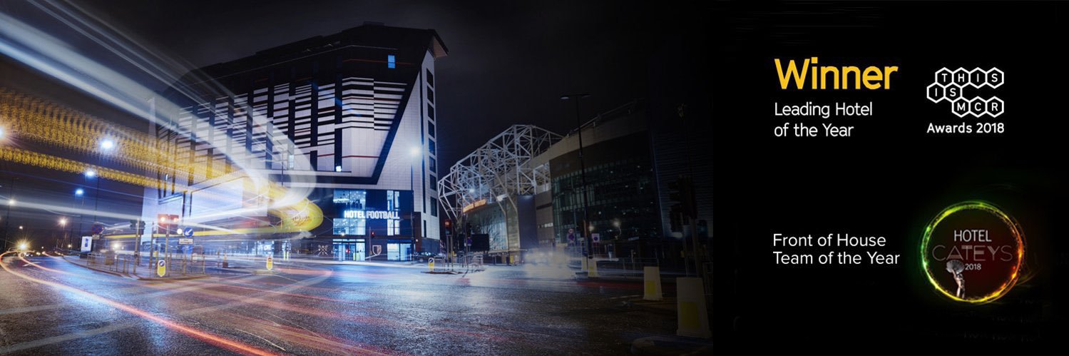 Hotel Football's banner