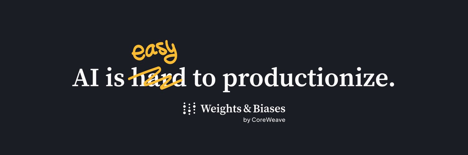 Weights & Biases's banner