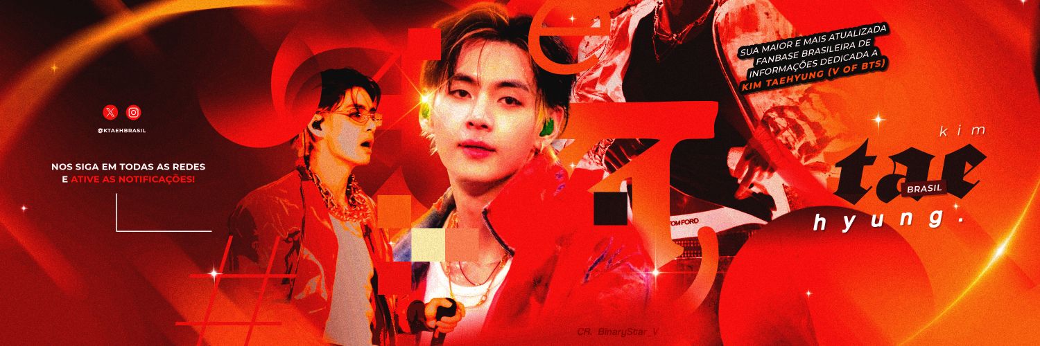 Kim Taehyung Brasil's banner