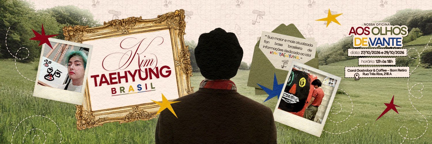 Kim Taehyung Brasil's banner