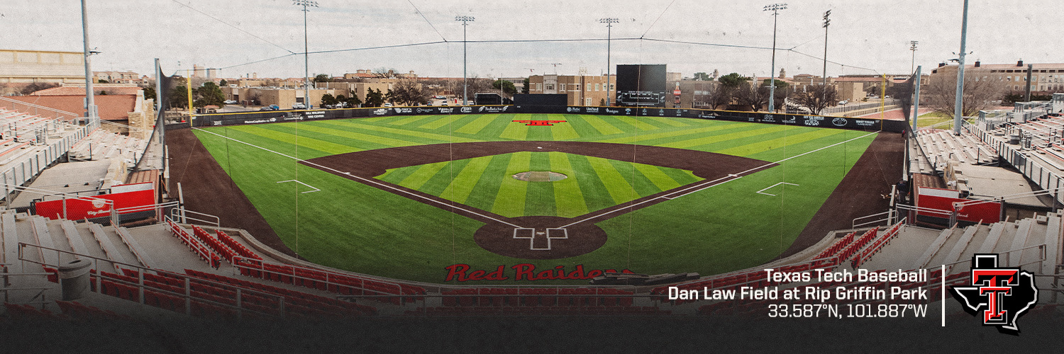 Texas Tech Baseball's banner