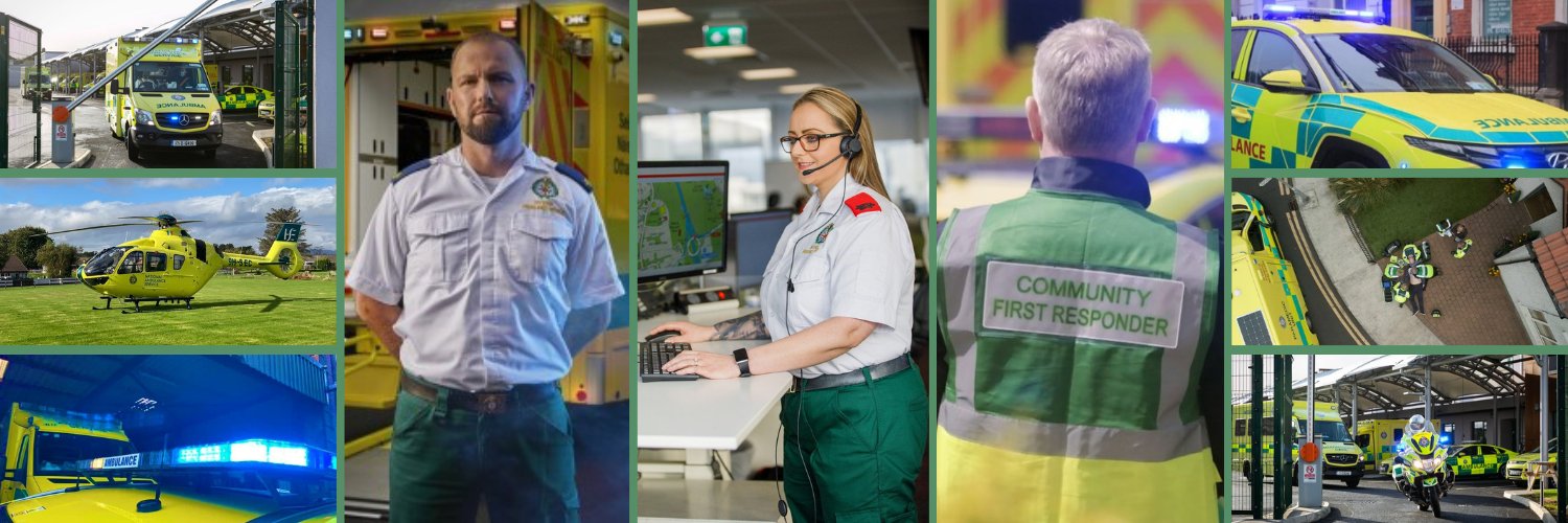 National Ambulance Service's banner