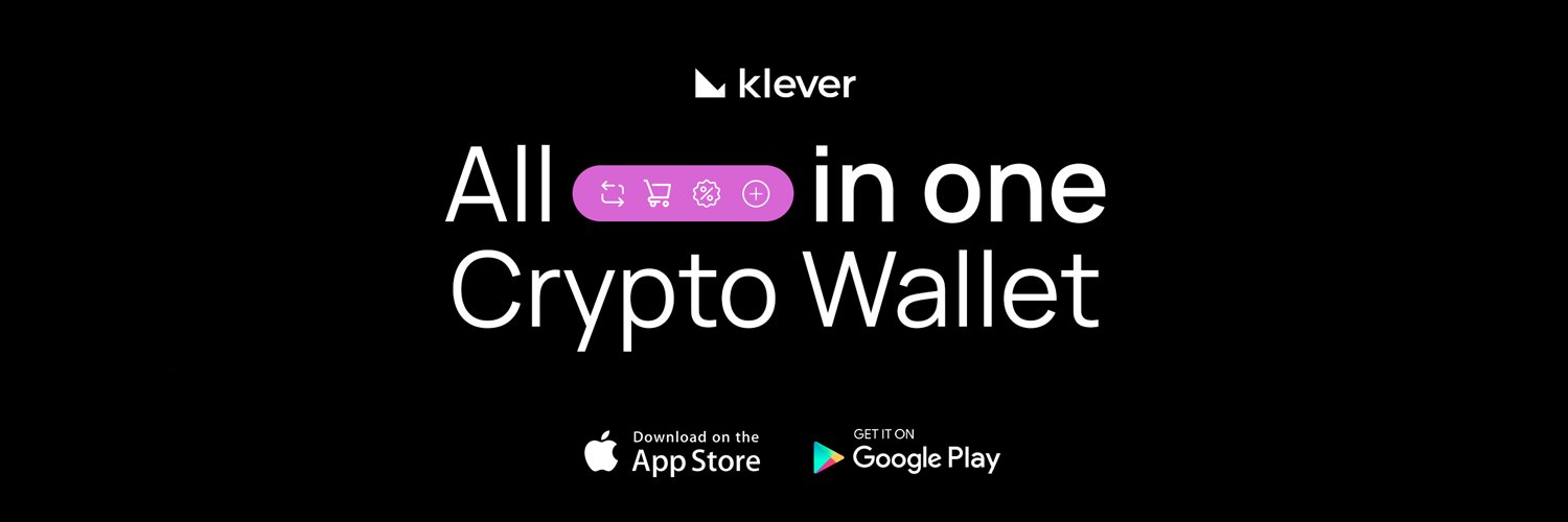 Klever Wallet's banner
