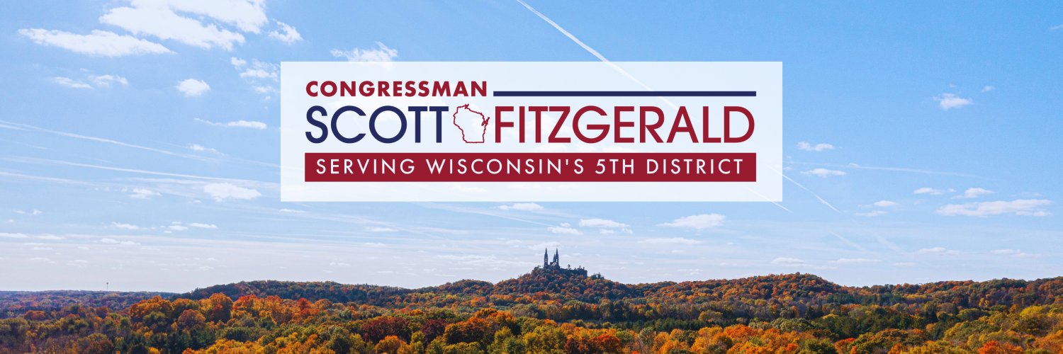 Rep. Scott Fitzgerald's banner