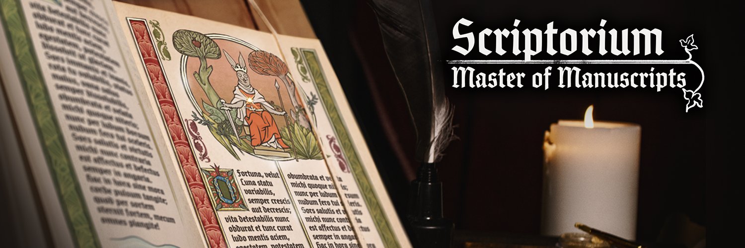 Yaza Games 📜 Play Scriptorium Demo now!'s banner