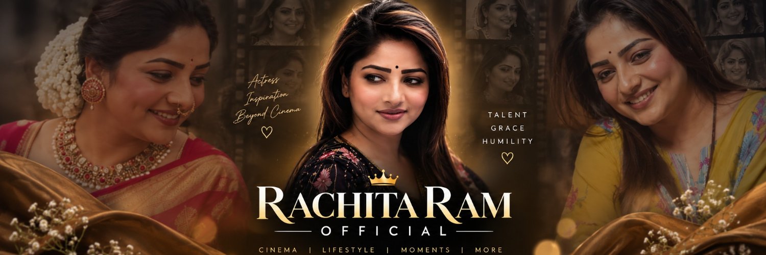 Rachita Ram's banner