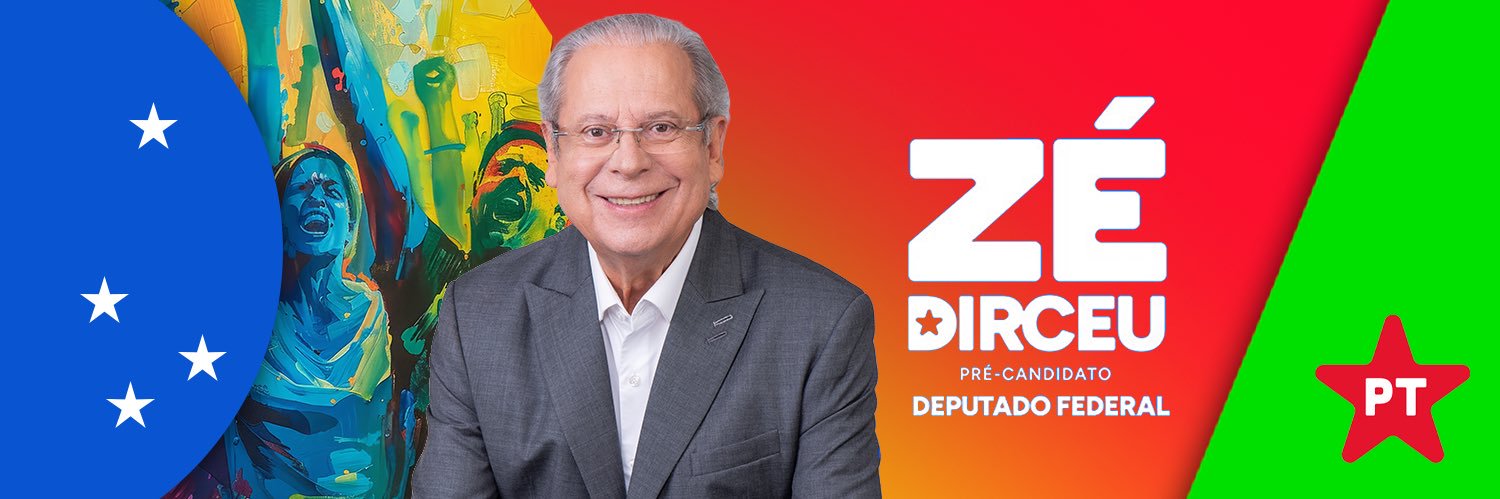 Zé Dirceu's banner
