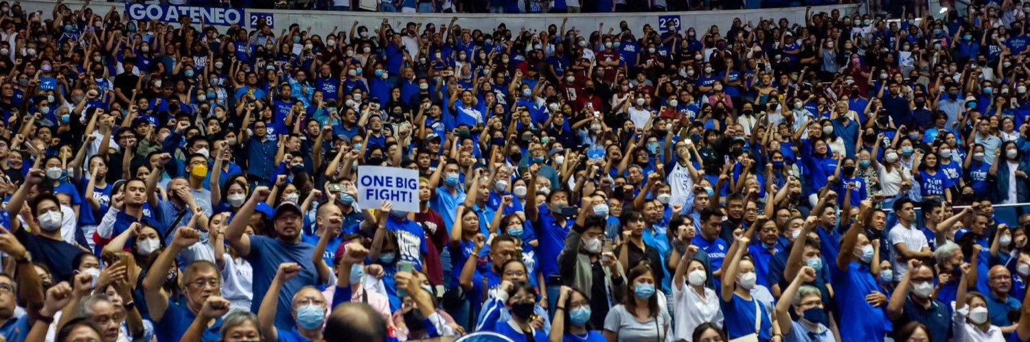 For Team Ateneo's banner
