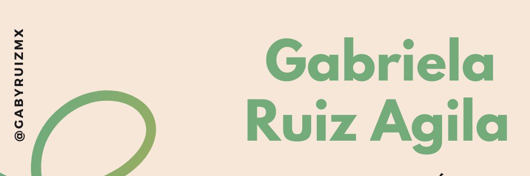 Gabriela Ruiz's banner