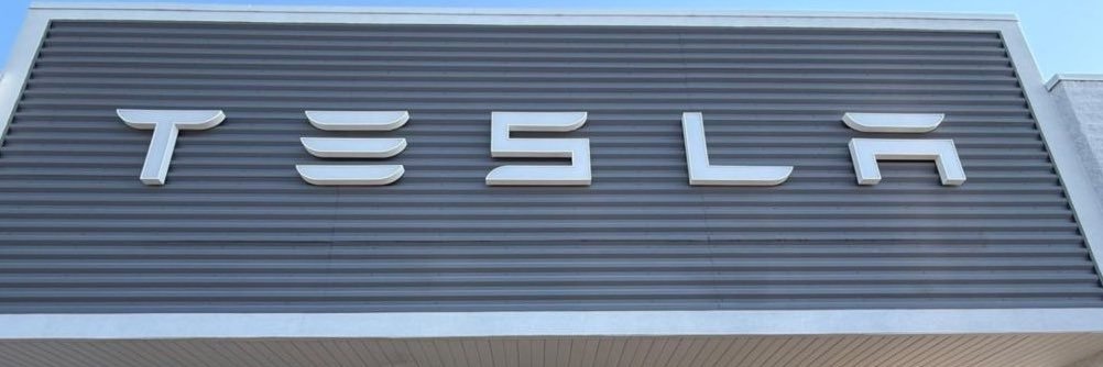 TESLA's banner