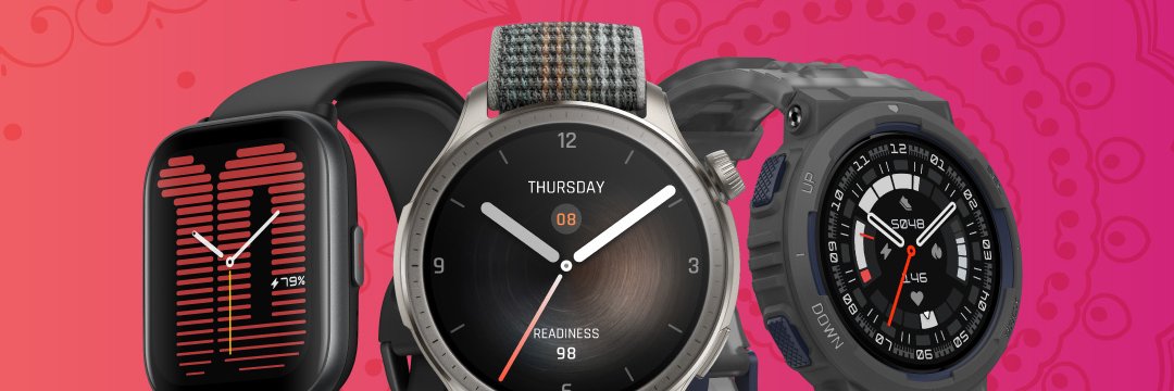 Amazfit India's banner