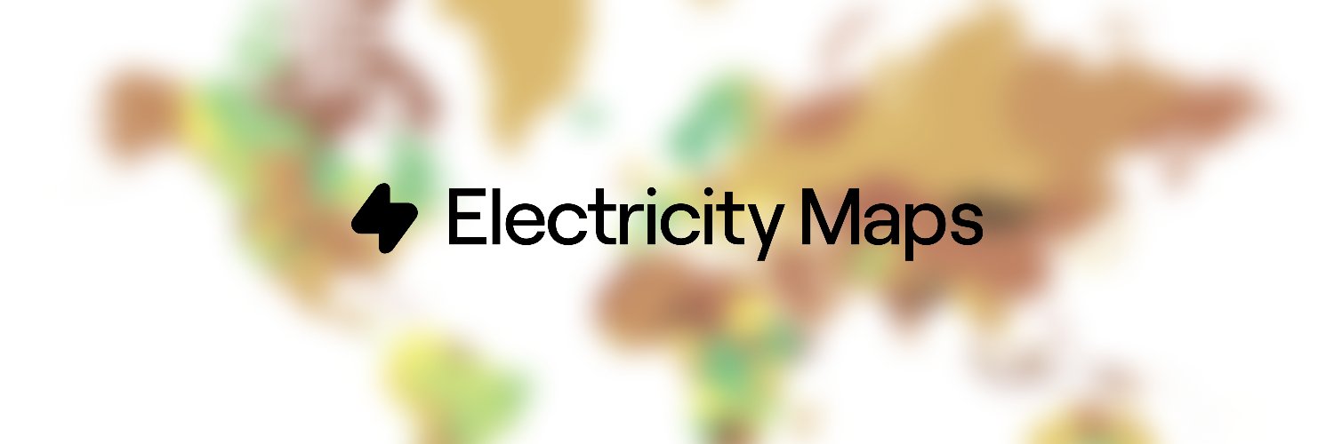 Electricity Maps's banner