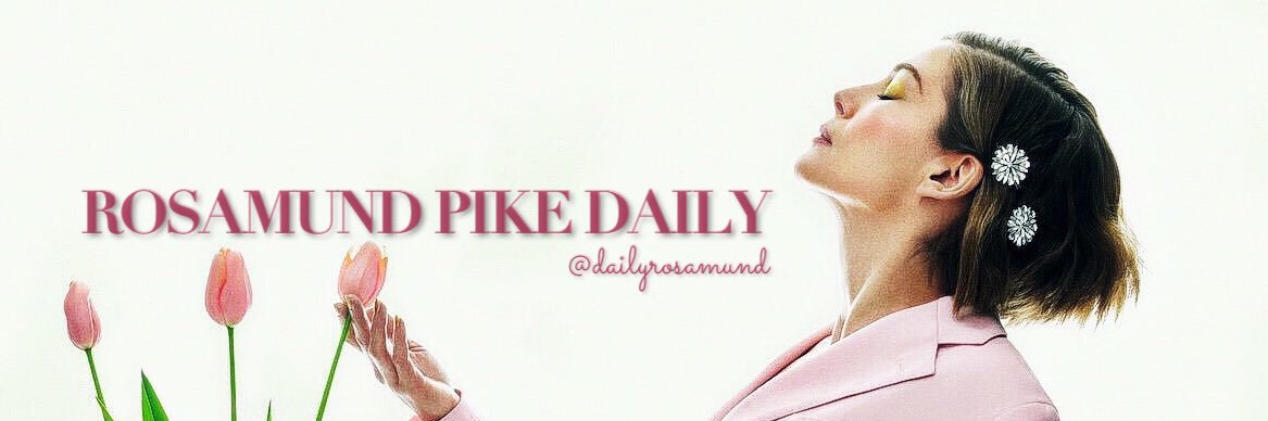 rosamund pike daily's banner